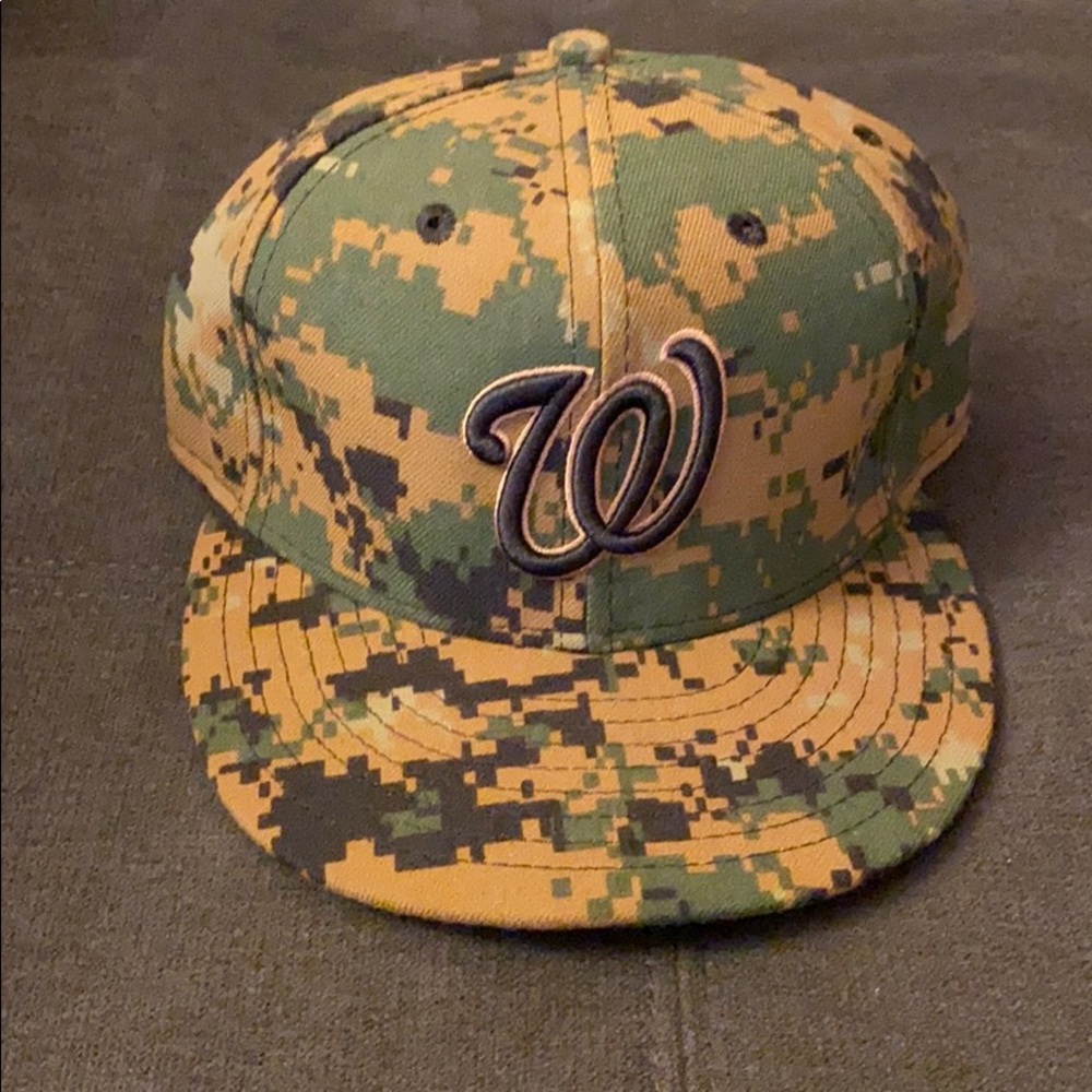 7 1/8 Washington Nationals Camo FITTED